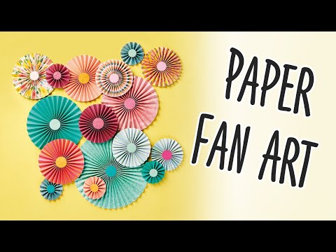 Make Our Easy Concertina Rosettes
