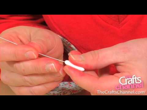 How to make lily stamens and a plantil - part two