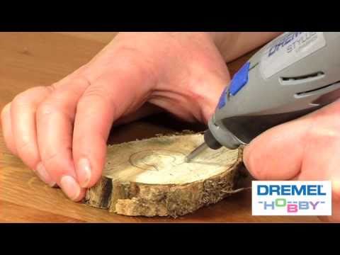 How to carve wooden decorations with the Dremel Stylus - Part One