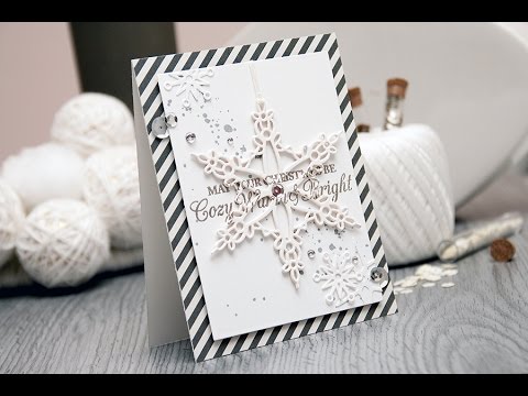 Spellbinders Cozy, Warm & Bright Christmas Card by Yana Smakula