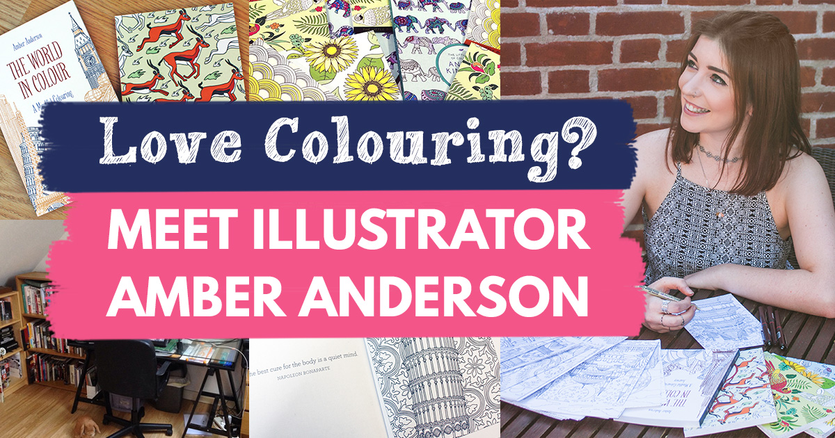 Love Colouring? Meet Illustrator Amber Anderson