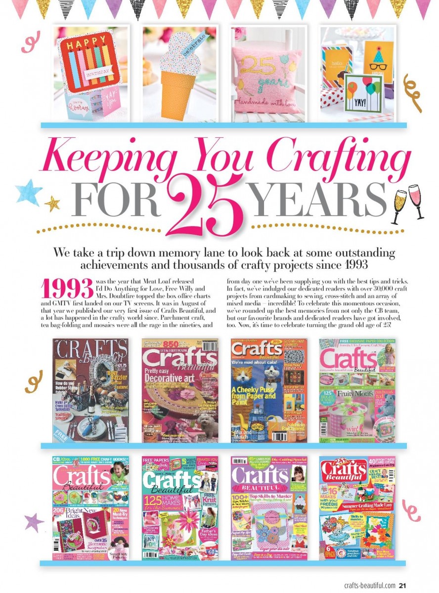 Crafts Beautiful September Issue Out Now!