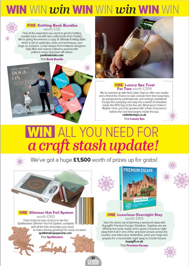 Crafts Beautiful December Issue Out Now!