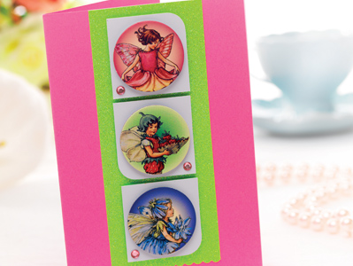 Spiritual Fairy Card Design