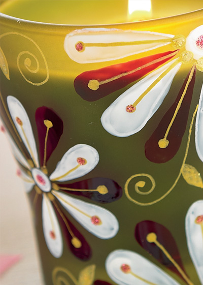 Painted Glassware Home Project