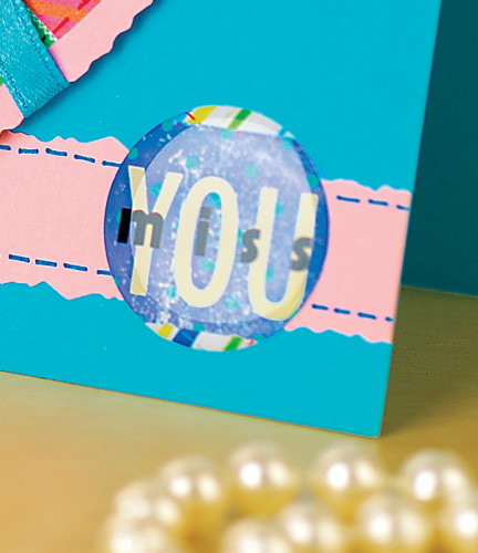 Patchwork Paper Heart Card