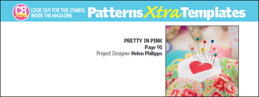 Crafts Beautiful September 2011 (issue 231) Template Pack