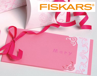 Pink Punched Homemade Tag
