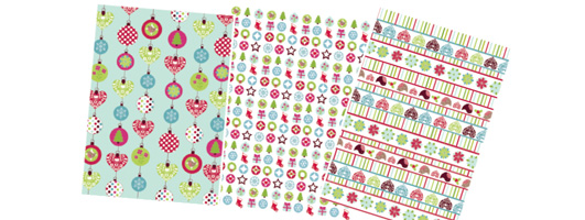 Whimsical Christmas Free Papers