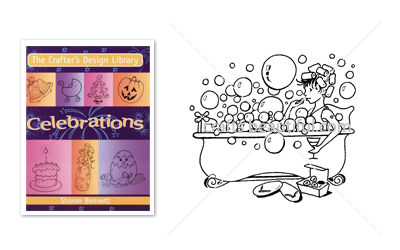 Bubble Bath Mother’s Day Free Digital Stamp