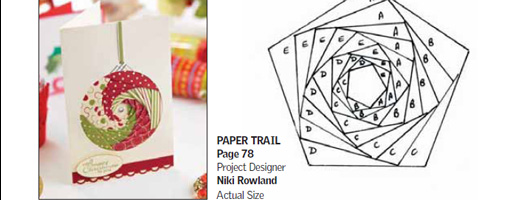 Crafts Beautiful November 2011 (issue 234) Template Pack