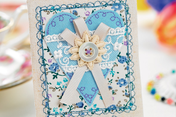 Stitched Vintage Wedding Cards