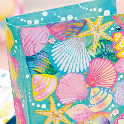 Summer Marker Pen Book Box Tutorial