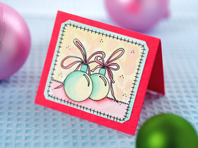 Pen Wash Christmas Cards