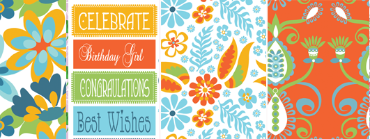 Botanical Themed Free Papers