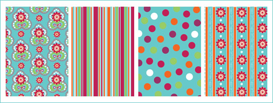 Crafts Beautiful July 2008 Template Pack & Free Papers