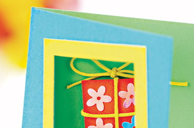 Aperture Present Birthday Card
