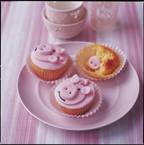 Pig Sugarcraft Cupcake Recipe