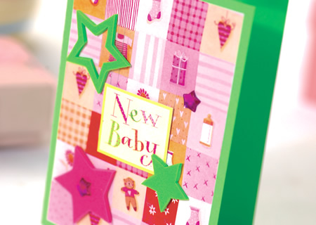 Star New Baby Card