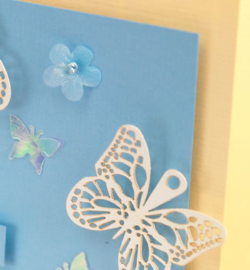 Butterfly Wedding Thank You Card