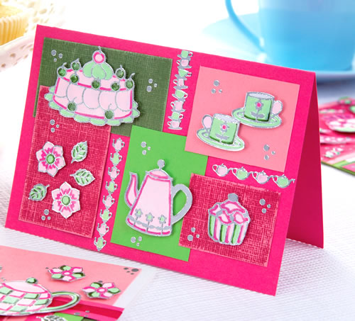 Sweet & Tea Peel-off Card