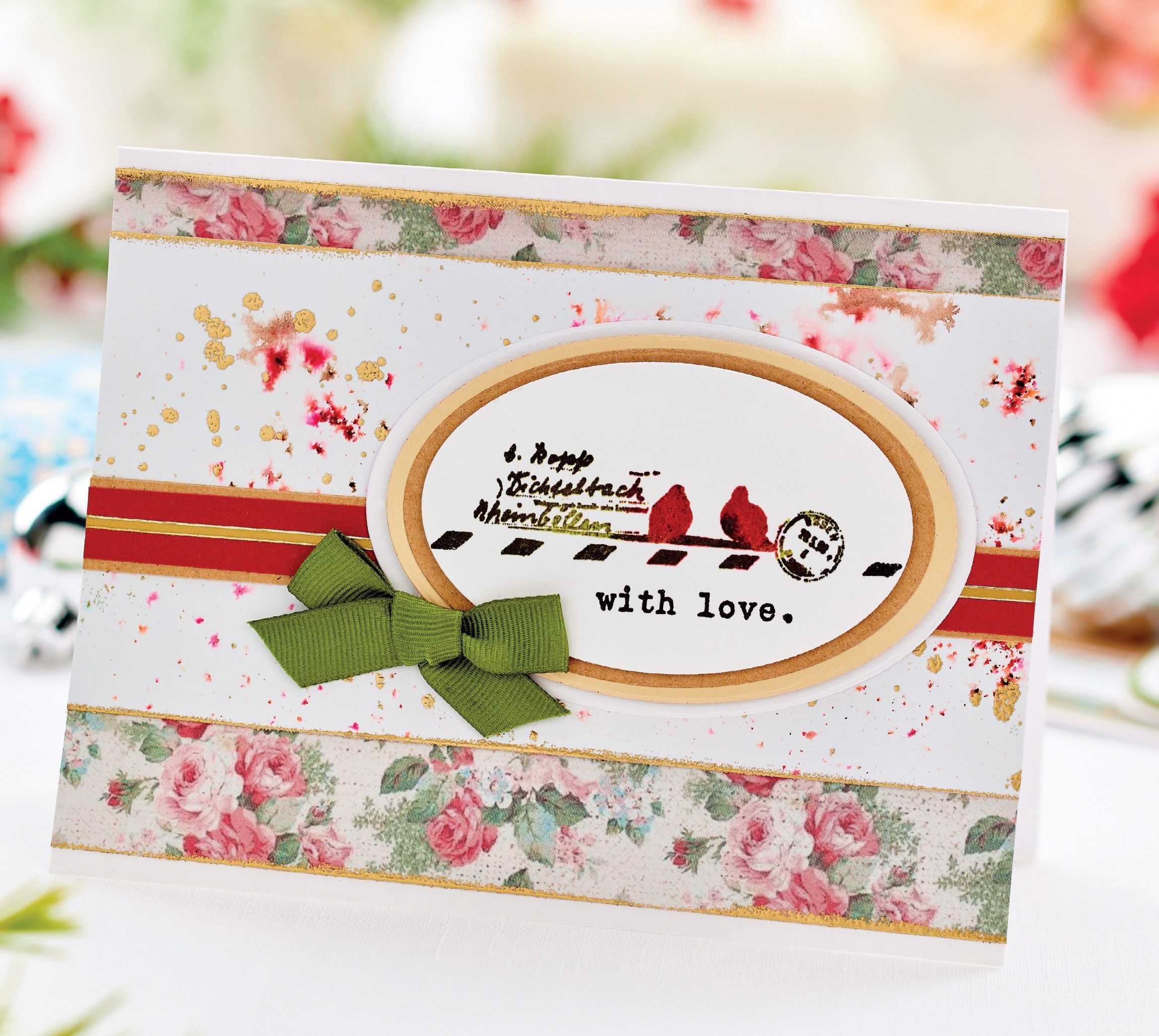 Create Abstract Background Greetings