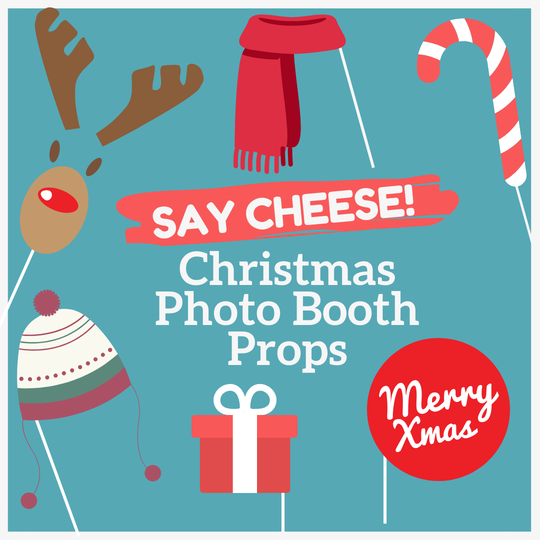 Christmas Photo Booth Props