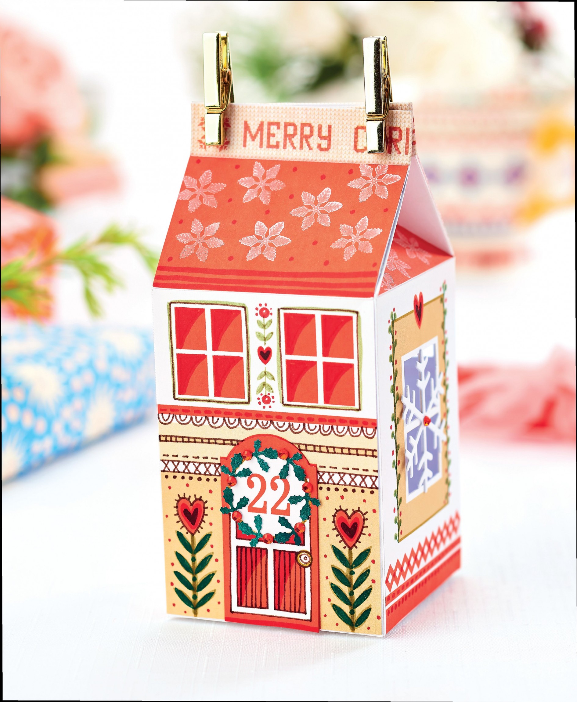 Make an Advent House Set