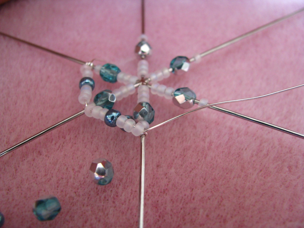 Beaded Snowflake