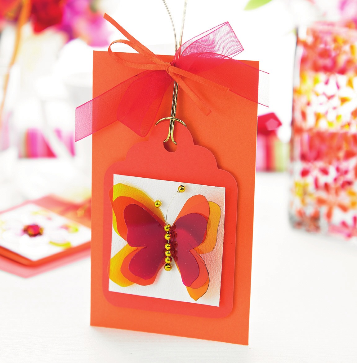 Butterfly Card & Butterfly Plant Pokes