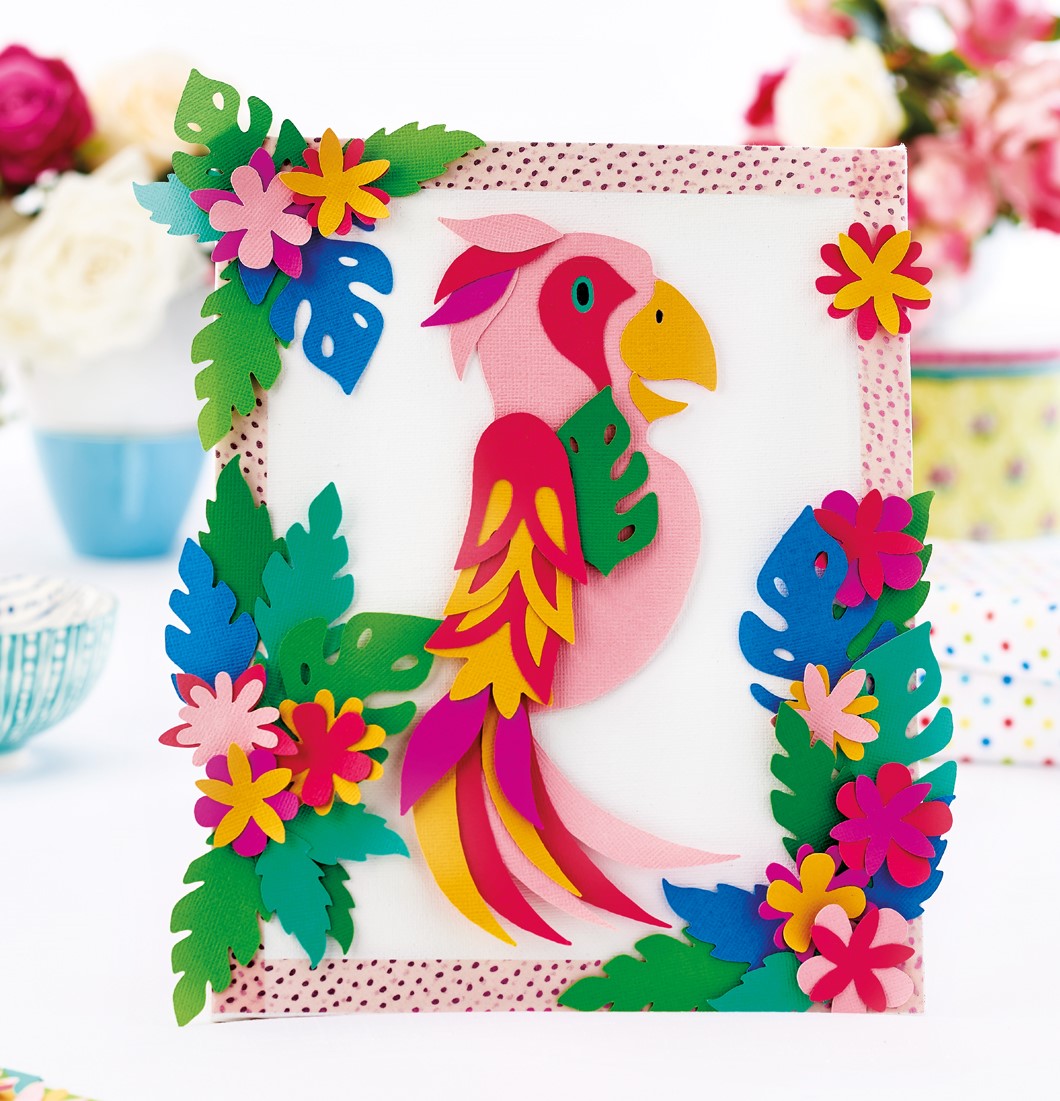 Tropical Papercrafts with Brother ScanNCut