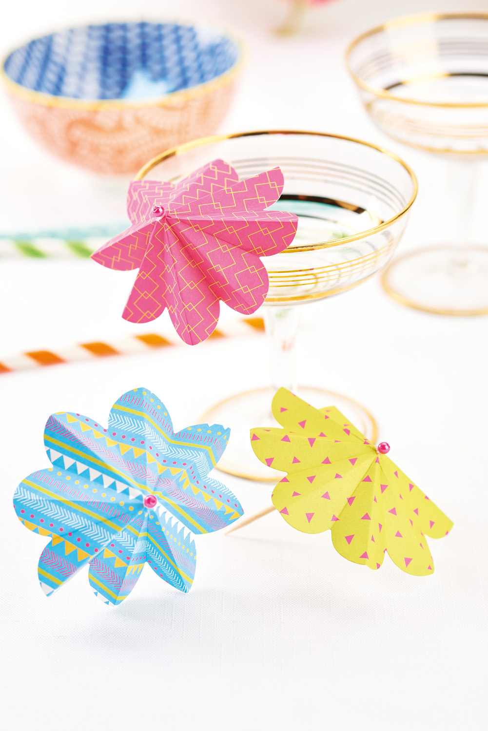 Paper Flower Wreath