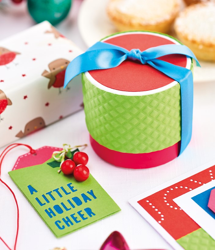 Contemporary Die-Cut Christmas Cards