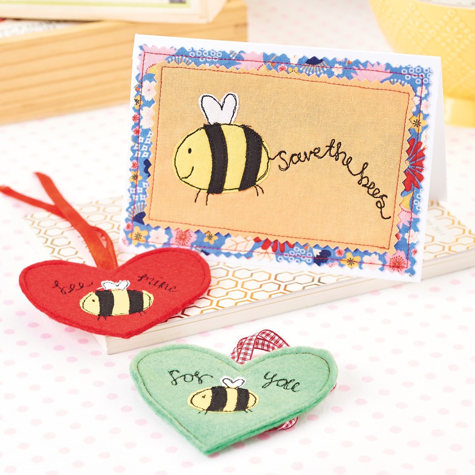 Stitched Bee Set