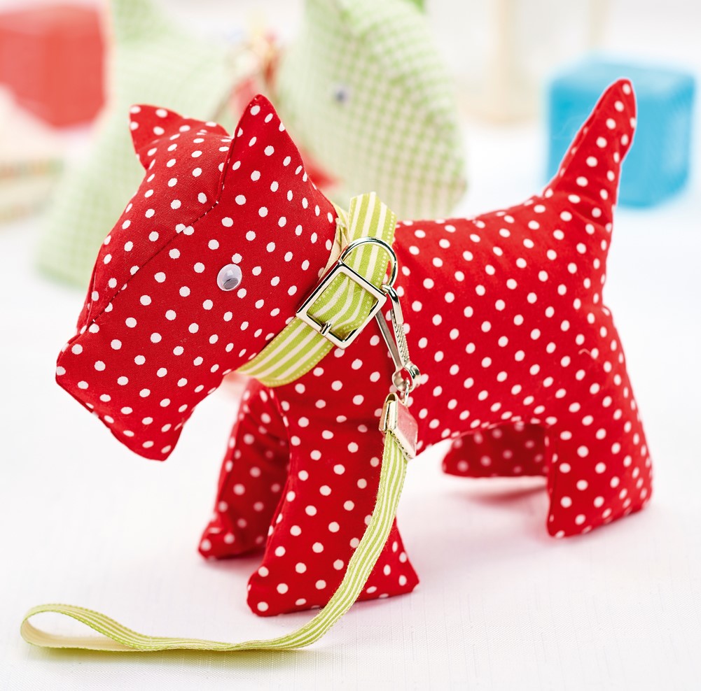 Stitched Scottie Dogs