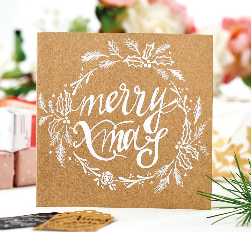 Classic Christmas Illustrations & Calligraphy With POSCA