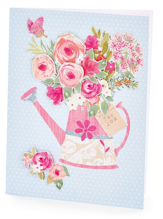 Floral Fancy Foiled Cards