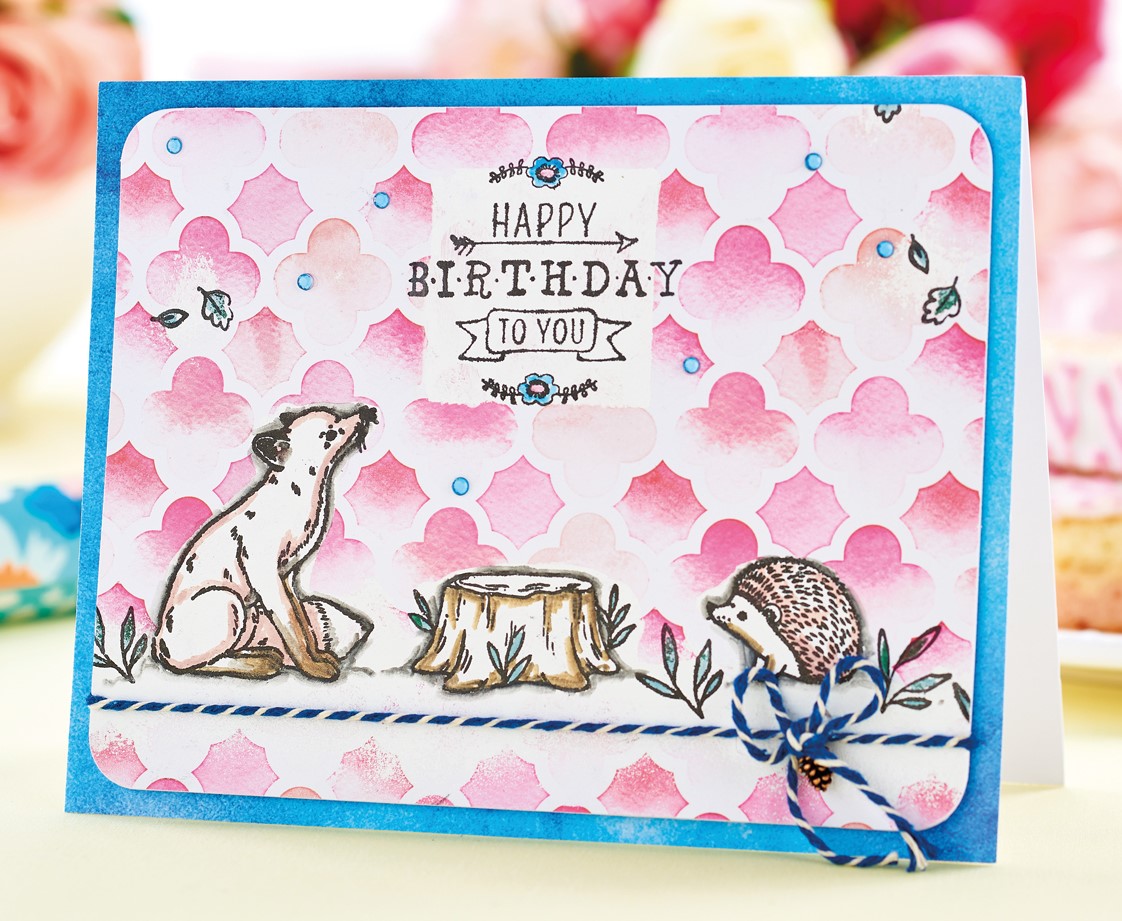 Easy Stamped Woodland Cards