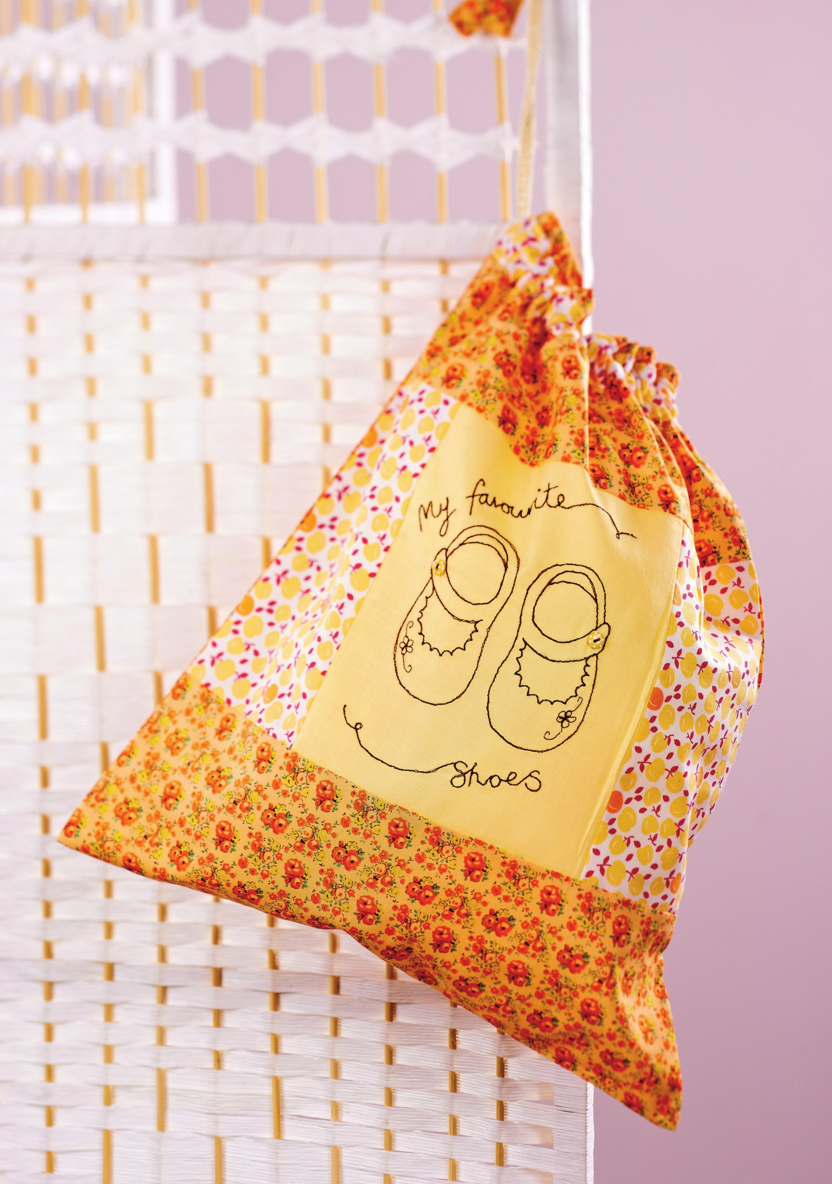 Children’s Shoe Bag And Matching Cards