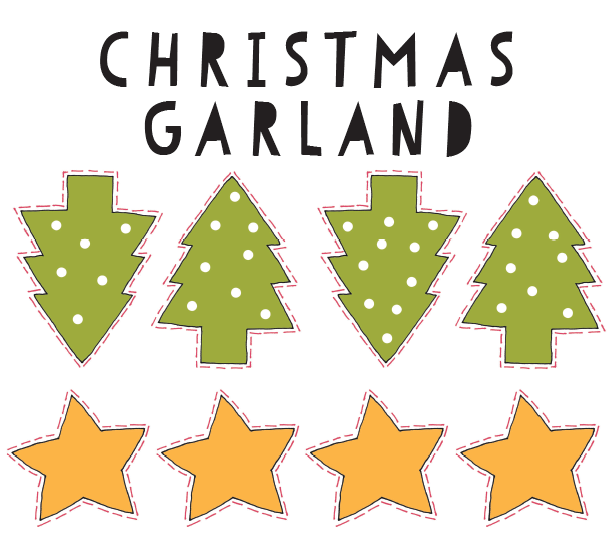 Make Your Own Christmas Garland