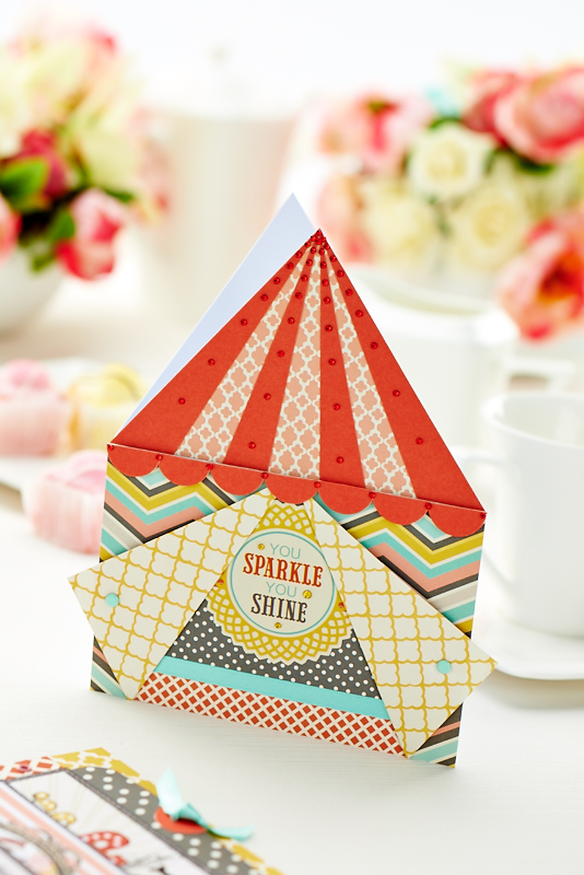 Circus Tent Card Tutorial