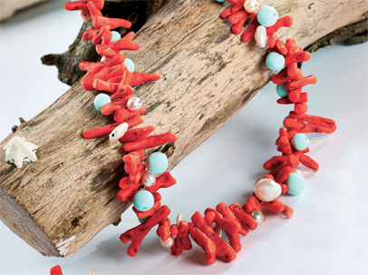 Create A Faux Coral Jewellery Necklace