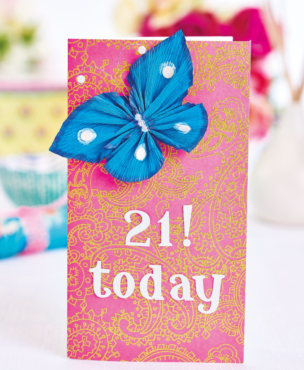 Crepe Paper Butterflies