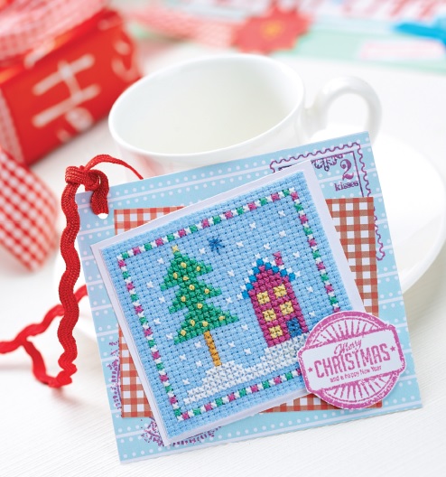 Christmas Hanger Cross-Stitch Chart