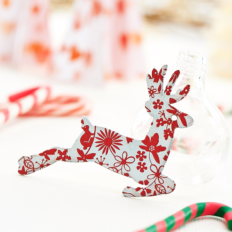 Decoupage Christmas Decorations