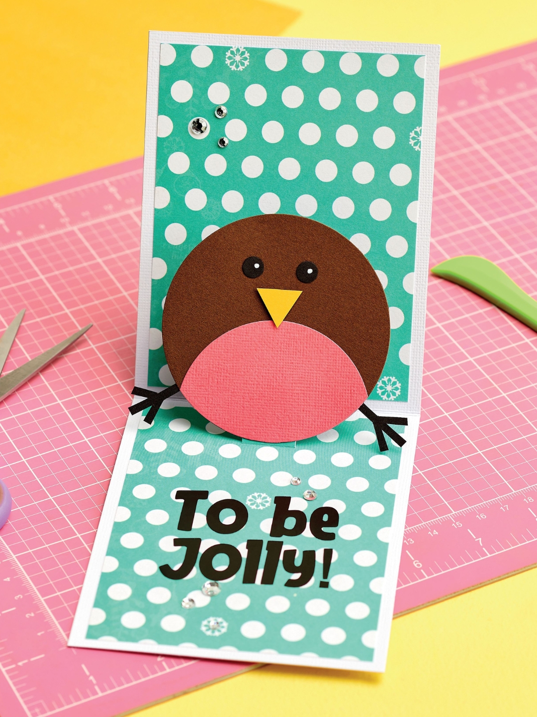 Simple Robin Christmas Card