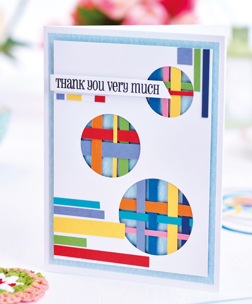 Colourful Die-Cut Cards