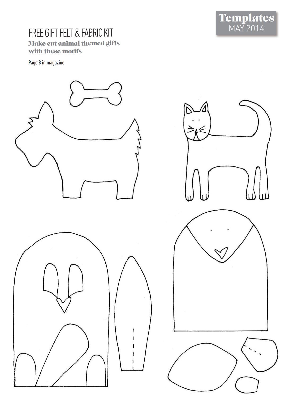 Free Gift Felt & Fabric Kit