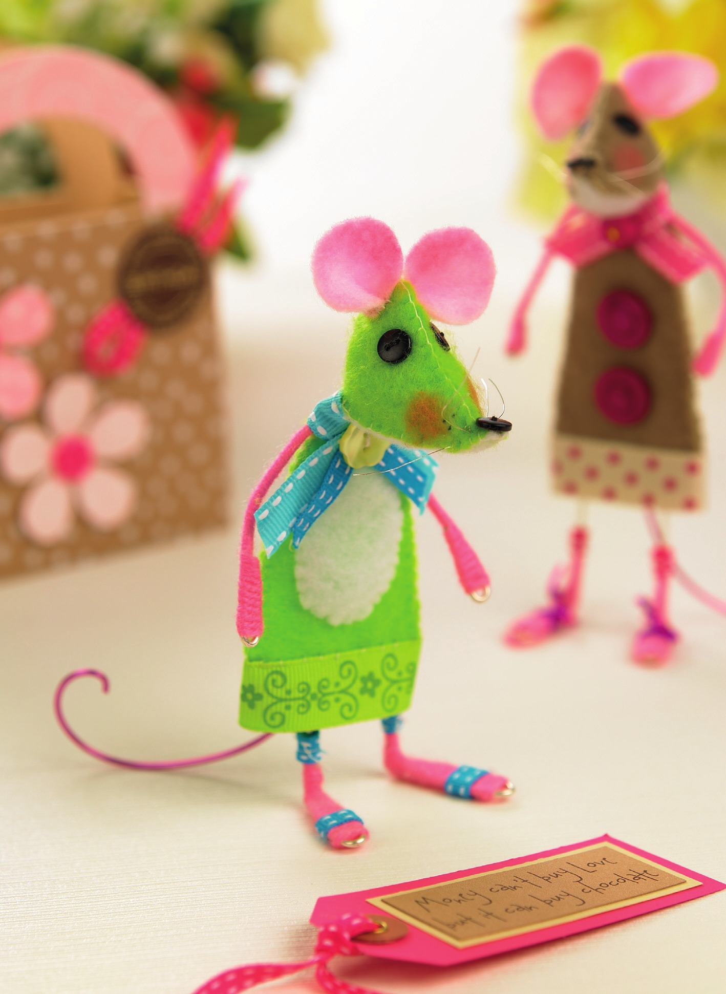 Felt mice