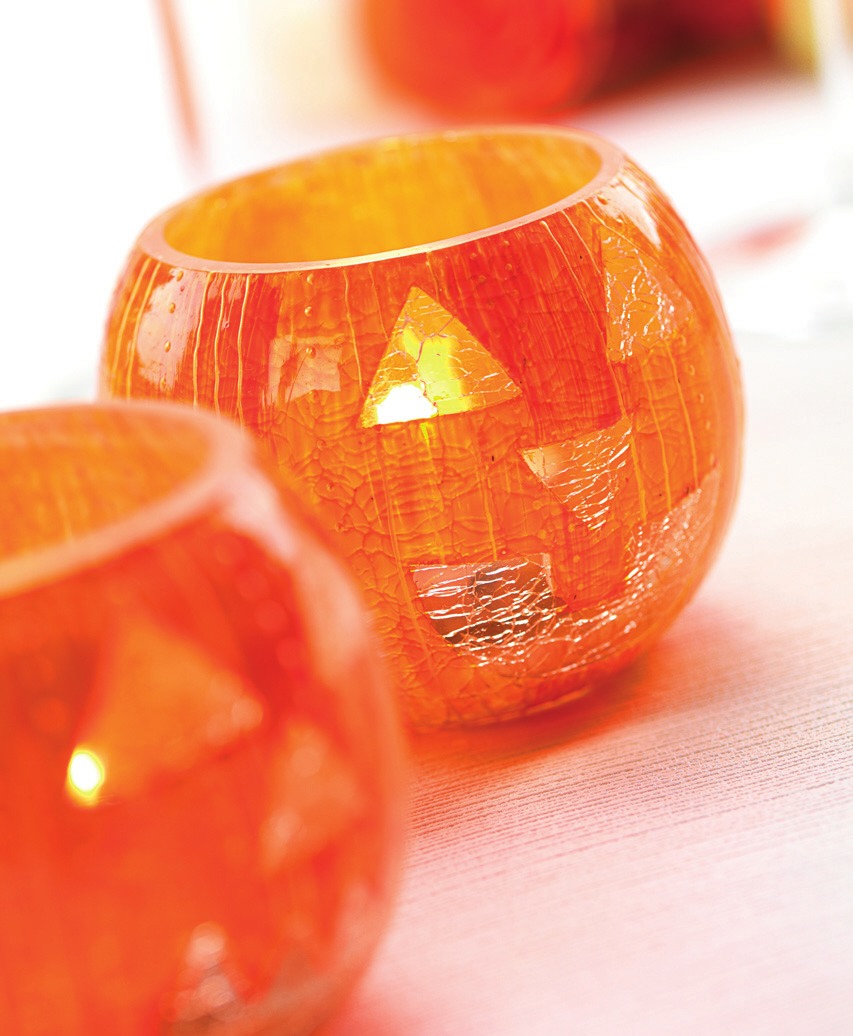 Glass Painted Lanterns